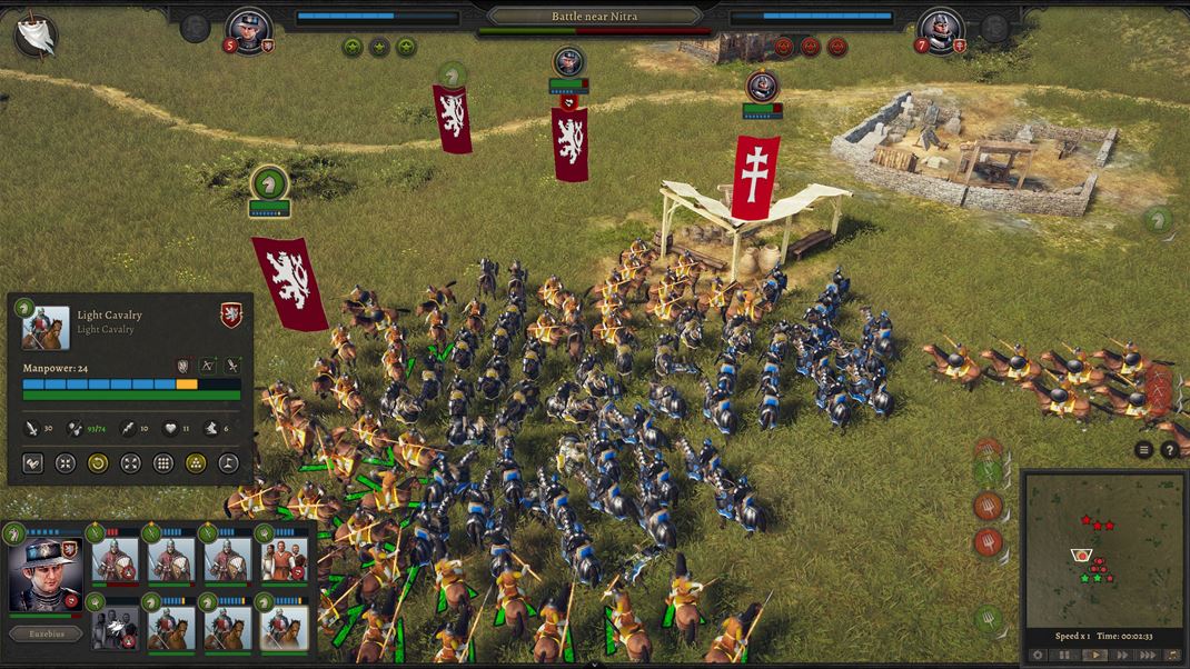 Knights of Honor II: Sovereign Na bojisku môže byť veľa jednotiek, ale inak je tam málo zábavy.