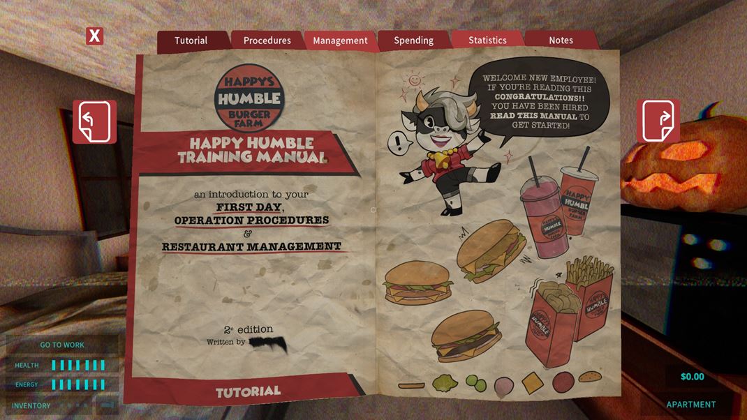 Happy's Humble Burger Farm Pripravte sa na kopu rutinnej práce