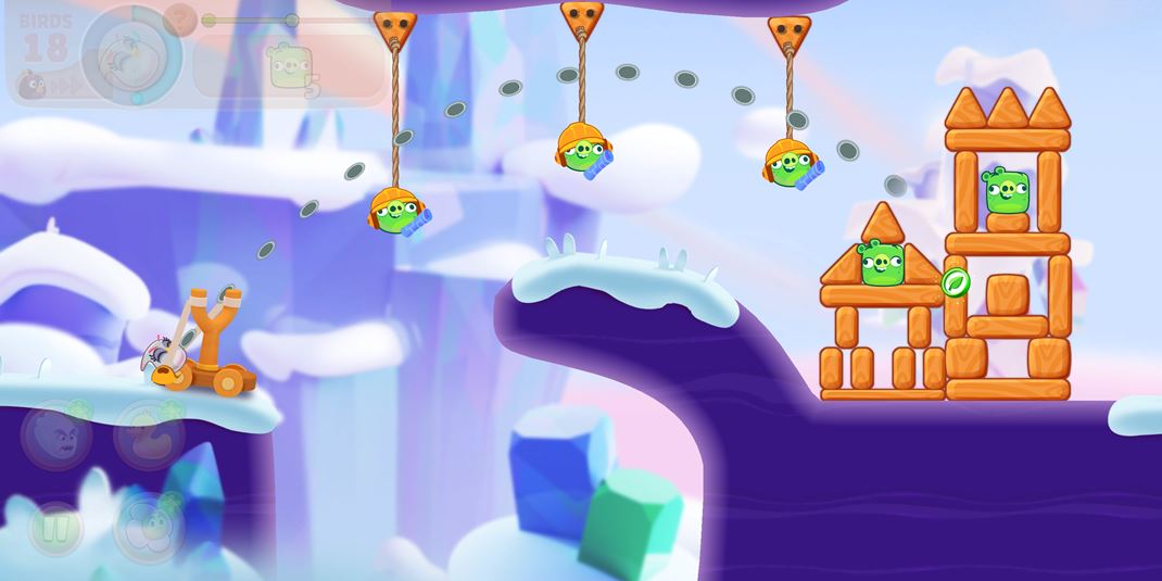 Angry Birds: Journey S niektorými prekážkami musíte vedieť vybabrať