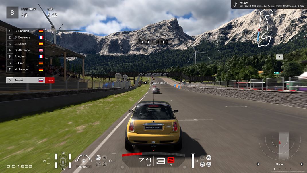 Gran Turismo 7 Prostredia sú rozmanité a pri pretekoch sa nimi pokocháte do sýtosti