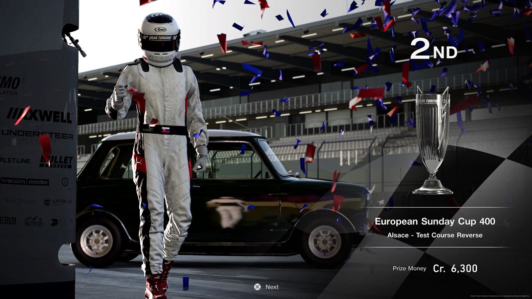 Gran Turismo 7 Každá výhra poteší a ešte k tomu dostanete aj konfety!