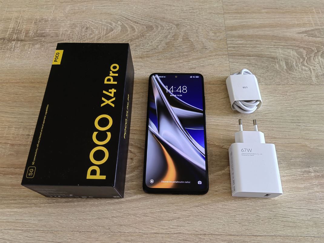 Poco X4 Pro 5G Poco X4 prichádza aj so 67W nabíjačkou