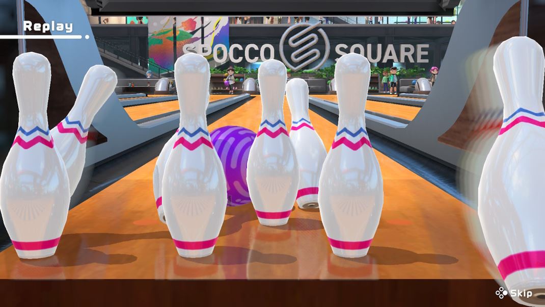 Nintendo Switch Sports Pri bowlingu pekne zrelaxujete