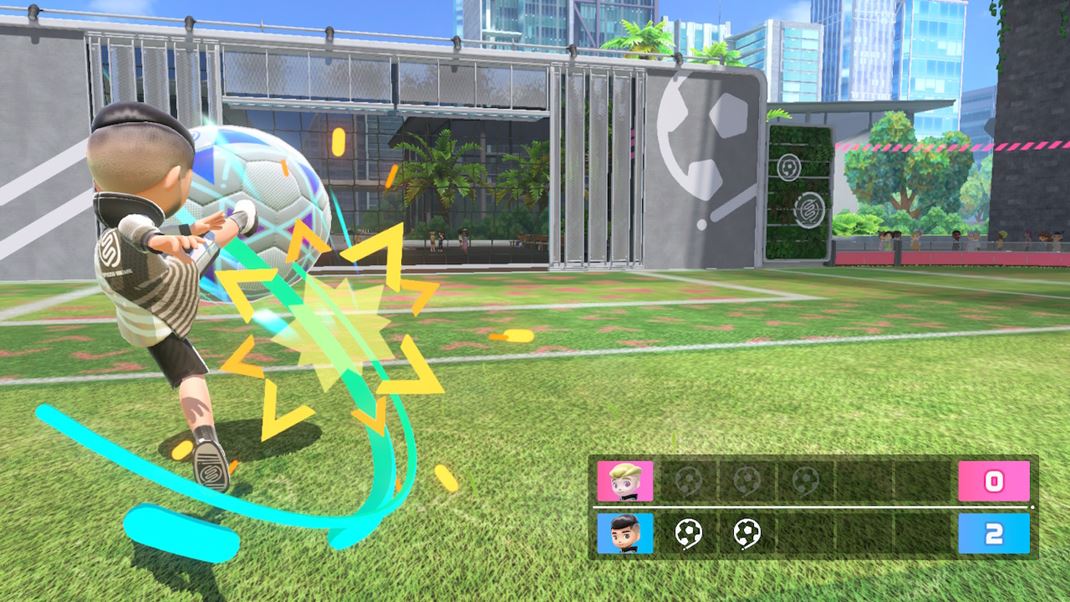 Nintendo Switch Sports Časť futbalu môžete ovládať aj nohou