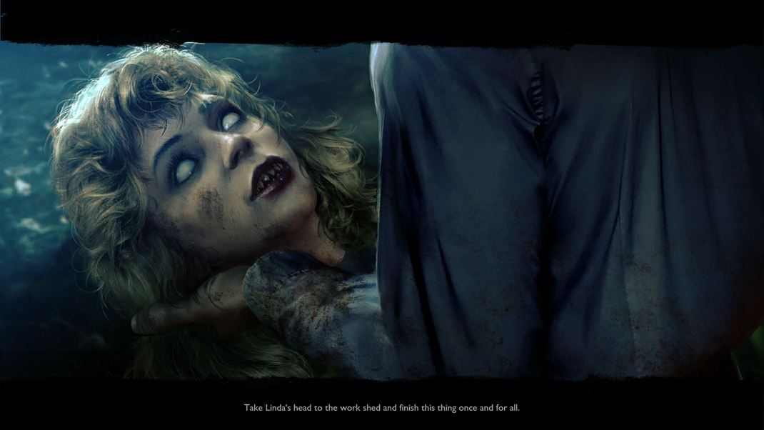 Evil Dead: The Game Misie majú aj príbeh v pozadí vyrozprávaný cez obrázky.