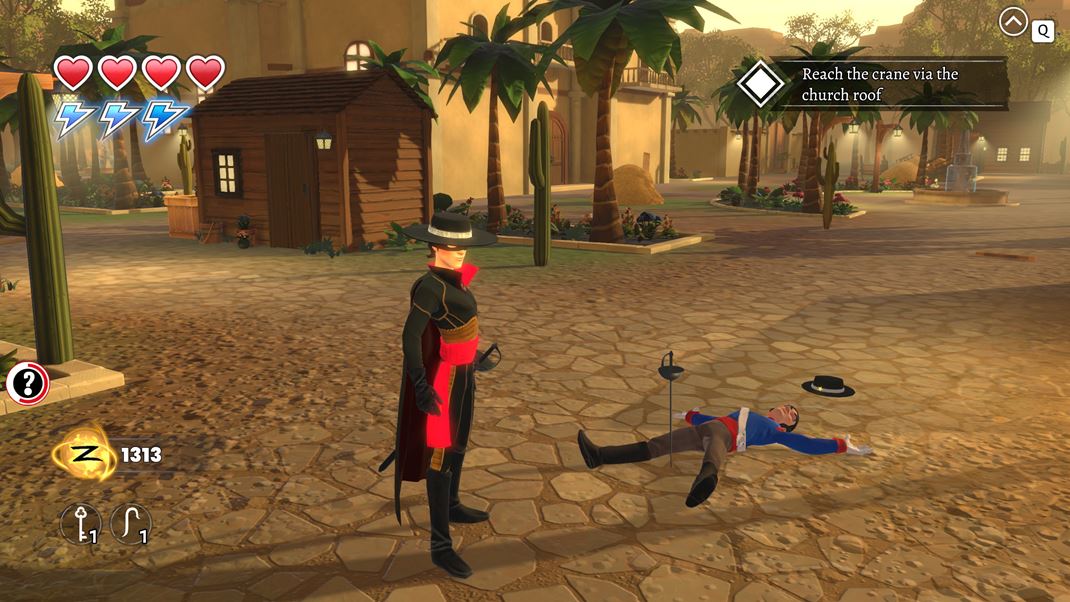 Zorro The Chronicles Nie, nie je mŕtvy, len zamdlel, keď uvidel, ako nebezpečne blízko skončil kord.