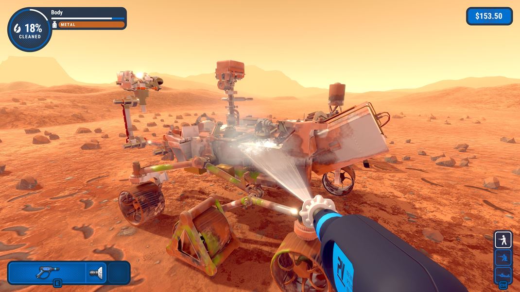 Powerwash Simulator NASA potrebuje umyť rover, šup na Mars!