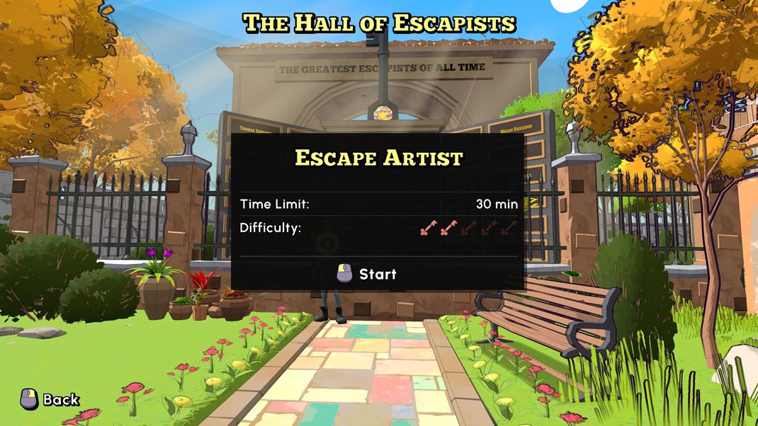 Escape Academy Náročnosť a časový limit - len to dostanete pred každou úlohou.
