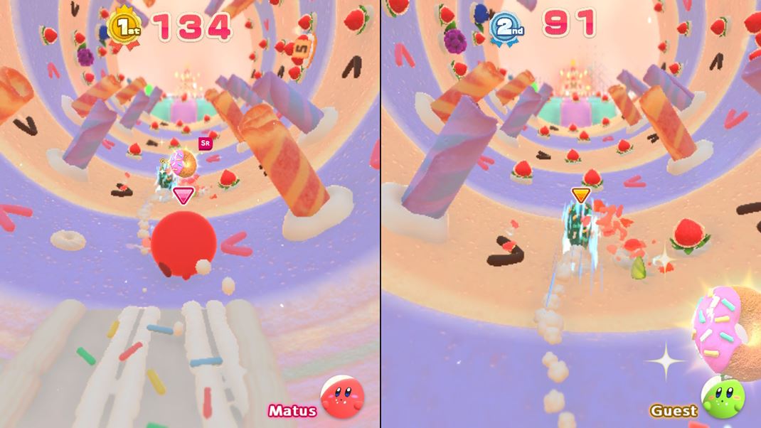 Kirby's Dream Buffet V hre môžete využiť aj power-upy