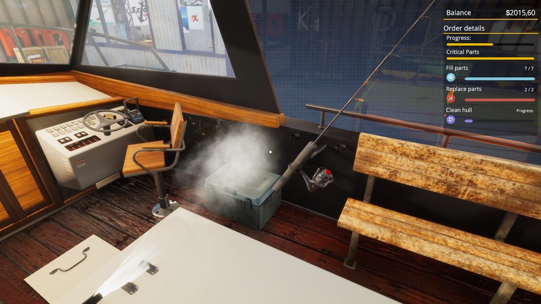 Yacht Mechanic Simulator Rybársky čln bol viac zašpinený zvnútra než zvonku. Detaily nechcite vedieť.