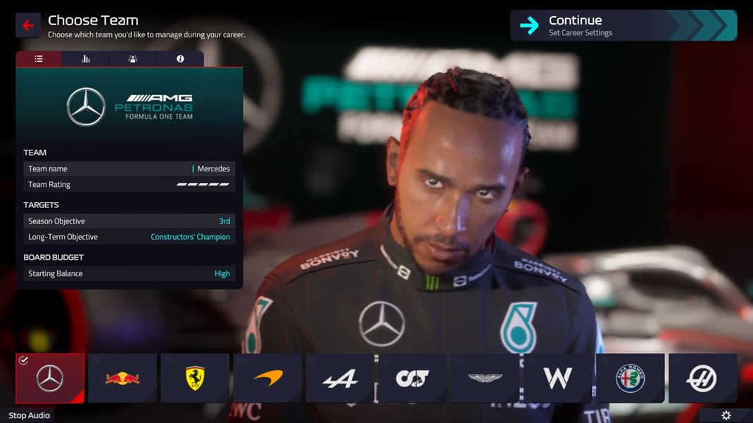 F1 Manager 2022 Graficka hra prekračuje latku stanovenú inými športovými manažmentovkami
