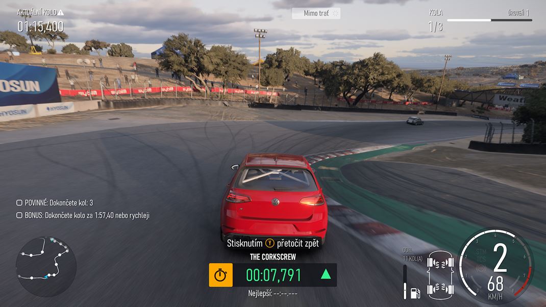 Forza Motorsport V kadej zkrute budete hada straten stotiny