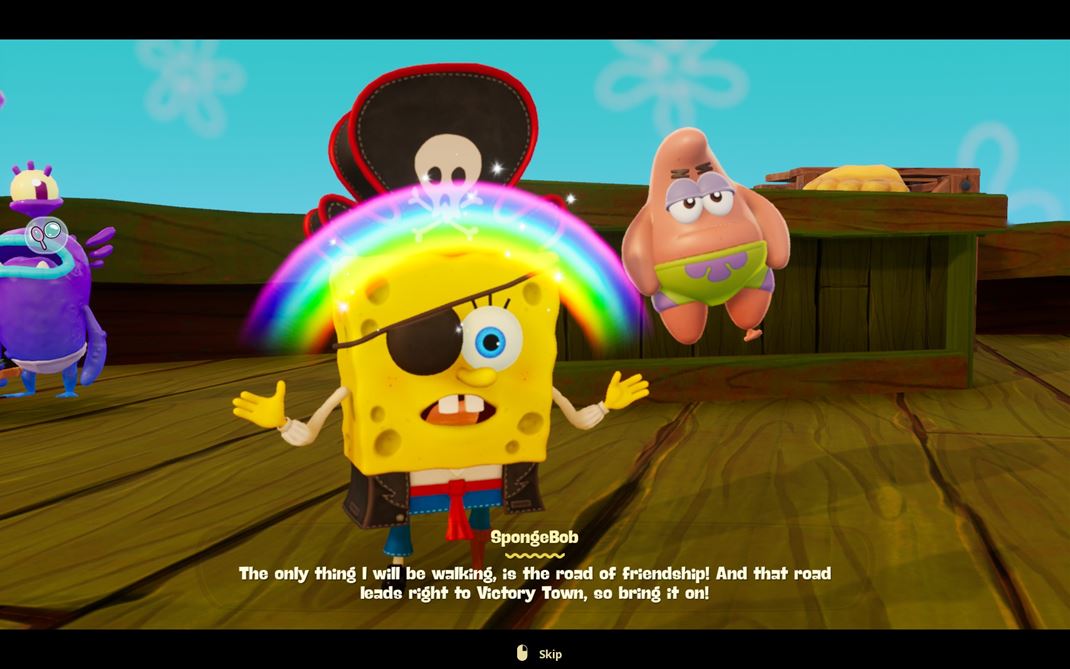 SpongeBob SquarePants: The Cosmic Shake Meme obsah v hre nechýba, vývojári jednoznačne komunitu dobre poznajú