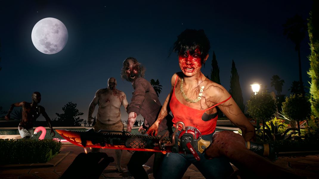 Dead Island 2 - zombíci v LA Okrem živých ľudí stretávate hlavne zombíkov.