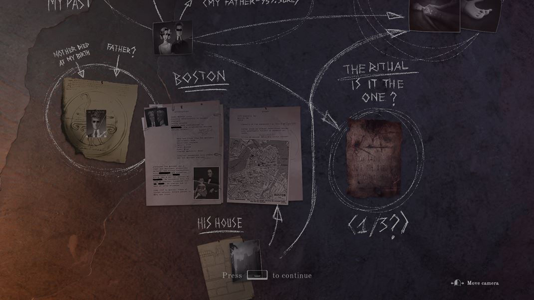 The Last Case of Benedict Fox Načítacia obrazovka vyzerá ako pamäťová mapa. Škoda len, že sa v nej vyzná asi iba náš detektív.