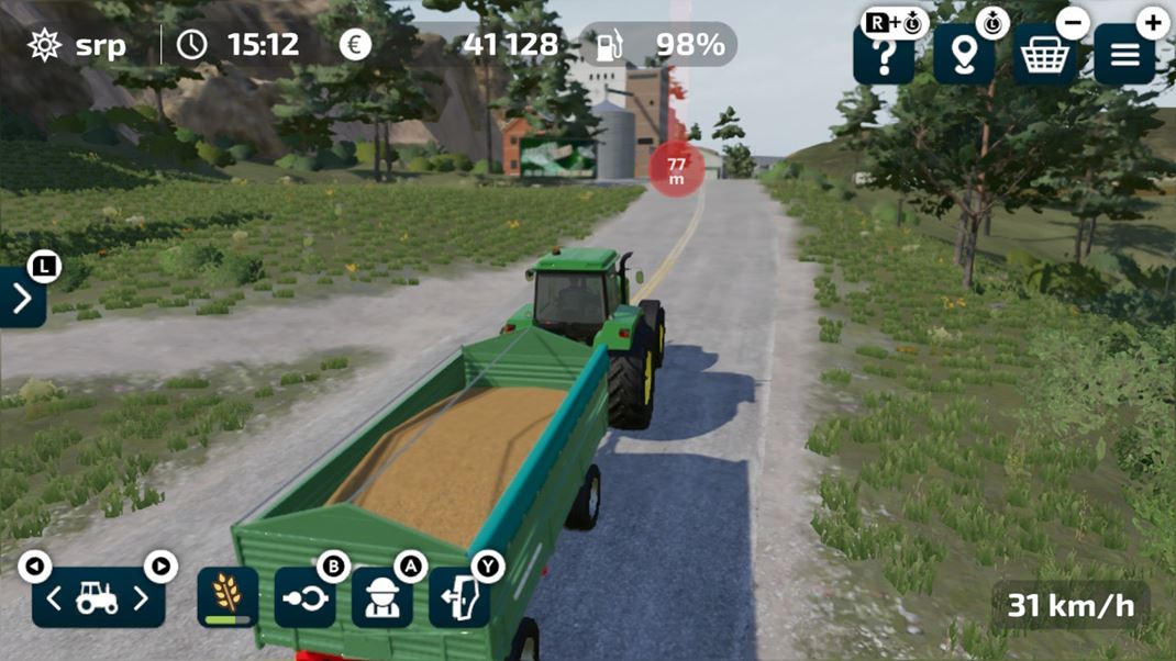 Farming Simulator 2023 Jazdenie po mtvych mapch je ako za trest.
