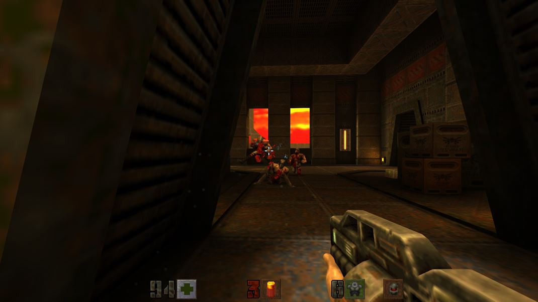 Quake 2 Akcia má stále gule