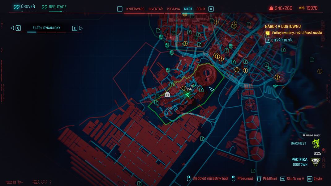 Cyberpunk 2077: Phantom Liberty Dogtown je mal tvr z mesta.