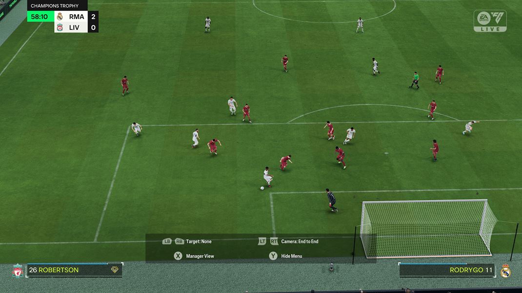 EA Sports FC 24 V karire sa nemuste vbec venova hraniu, len riadeniu