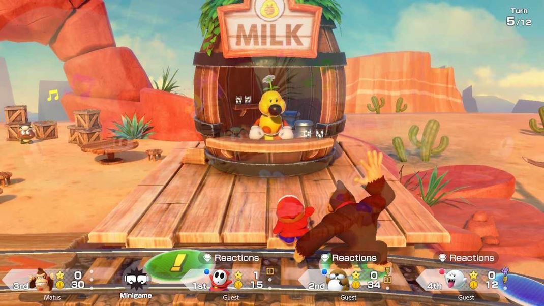 Super Mario Party Jamboree Nie vdy Mario party vyhr ten, o sa najviac snail