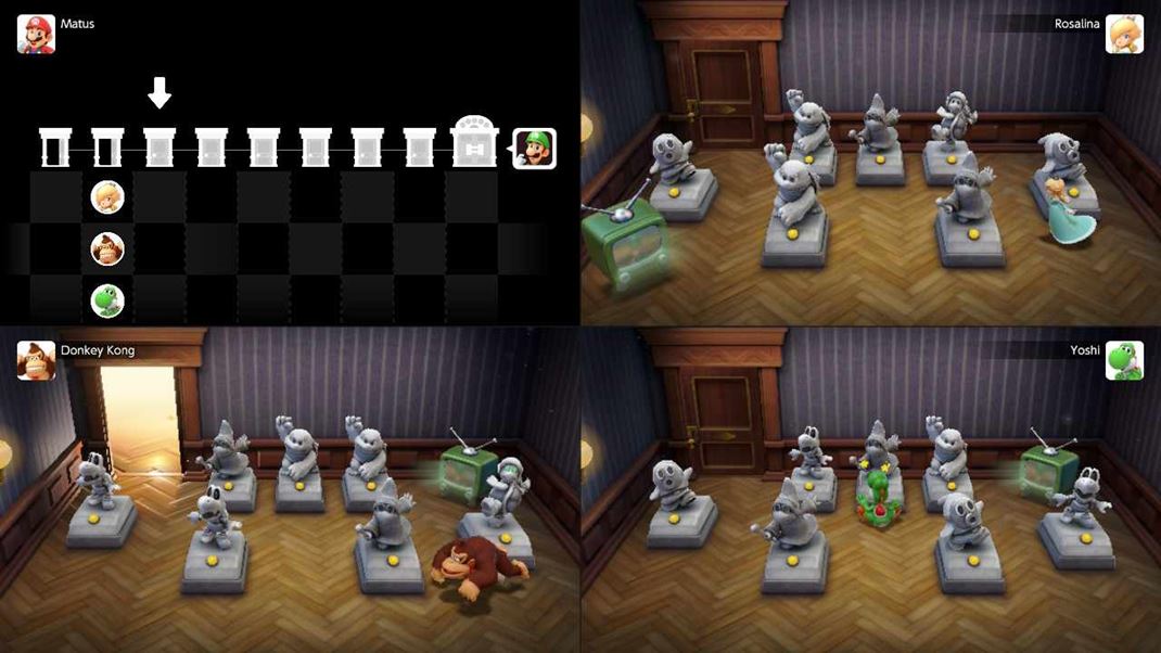 Super Mario Party Jamboree Niektor minihry s kratie, in dlhie