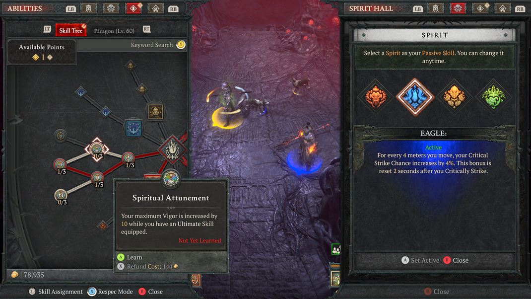 Diablo IV: Vessel of Hatred So Spiritborn si prispsobte hratenos poda seba.