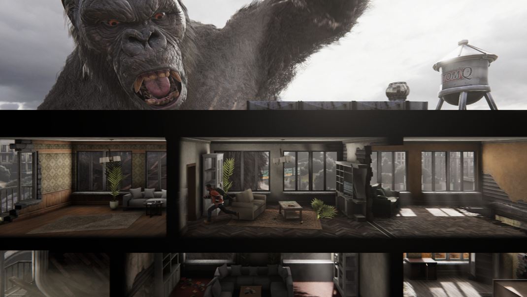 Kong: Survivor Instinct Nahaka s kongom sa prve zana. Cel sek treba zdola rchlo a bez chyby. Tento je v pohode, alie bud oraz nronejie.