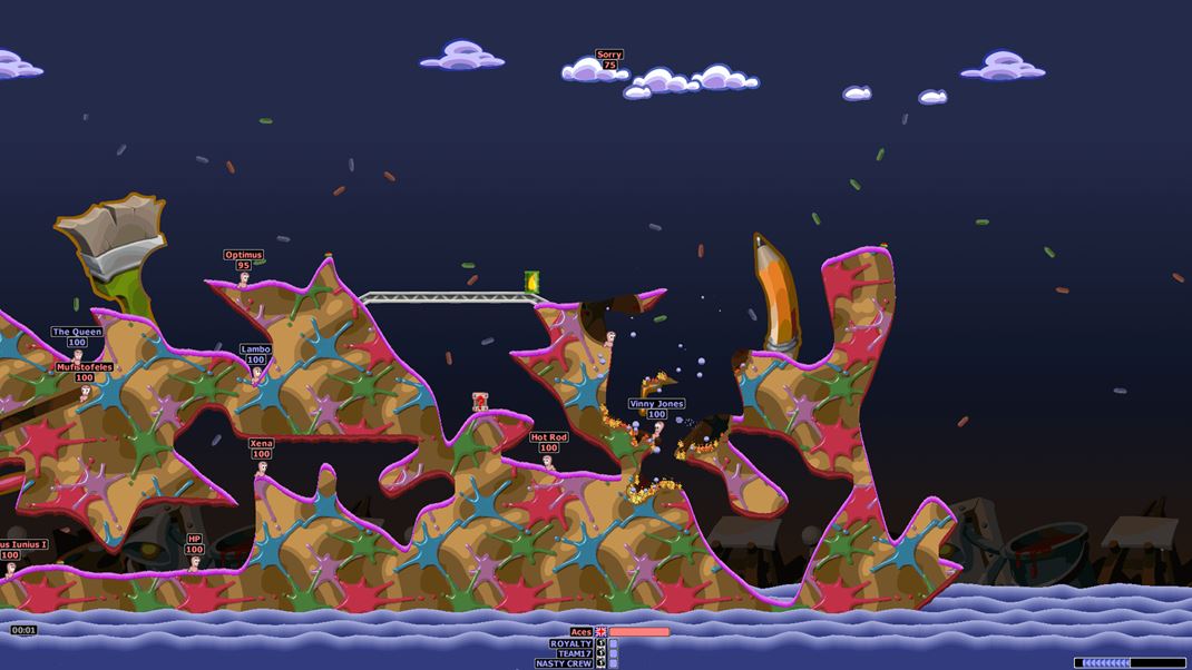 Worms Armageddon: Anniversary Edition Niekedy napáchate viac škody ako osohu
