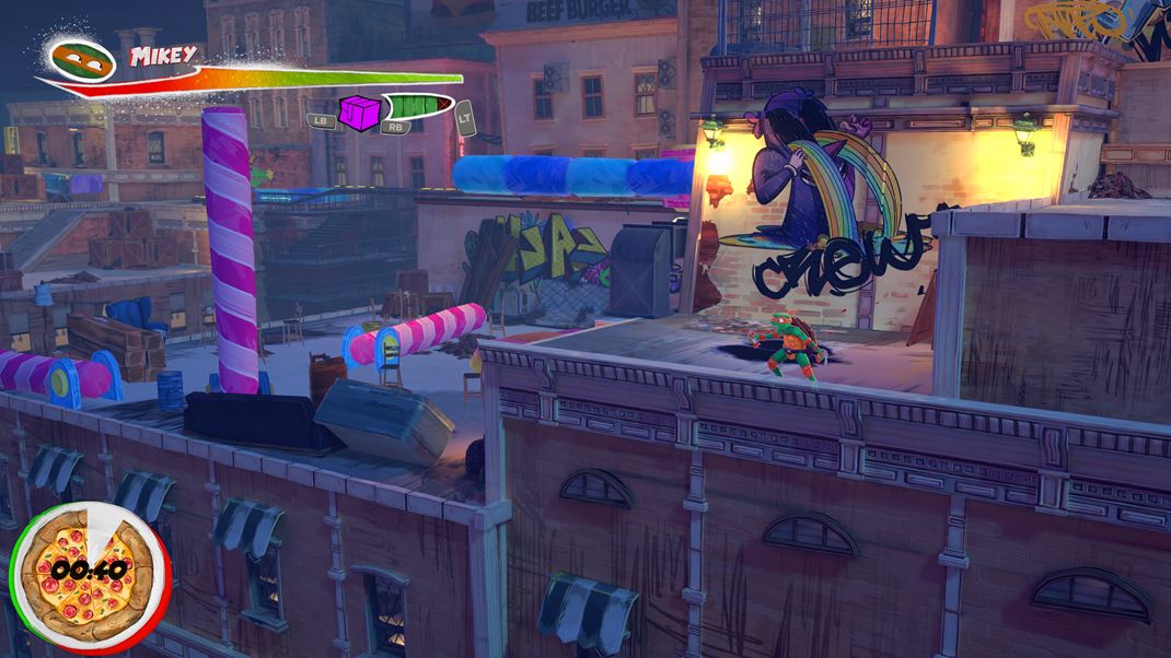 Teenage Mutant Ninja Turtles: Mutants Unleashed Nie vdy je to o sbojoch s nepriatemi, niekedy sta rchlos