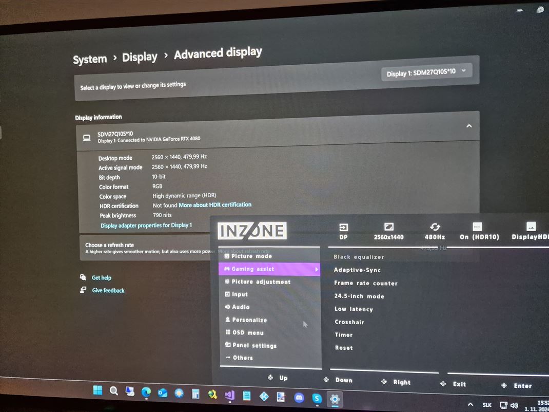 Sony Inzone M10S - OLED 480Hz ponkne pekn plynulos aj pre esports hrov.