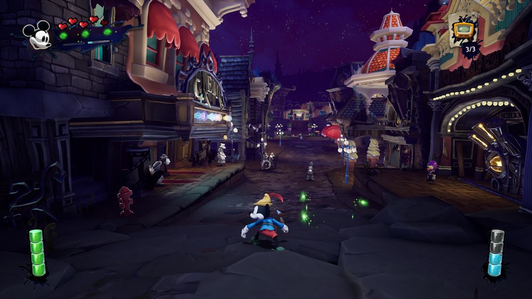 Disney Epic Mickey: Rebrushed Hra obsahuje obrovsk haldu questov