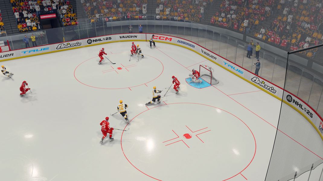 NHL 25 Prepracovan boli niektor animcie aj modely