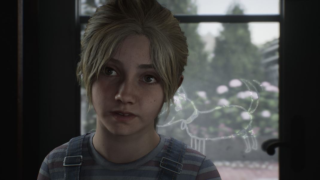 Silent Hill 2 Dabing a mimika postv v prestrihovch scnach s vborn.