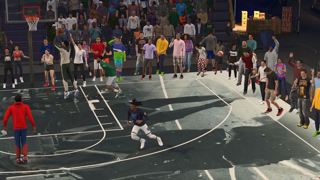 NBA 2K25 Streetball nesmie v iadnom NBA 2K chba.