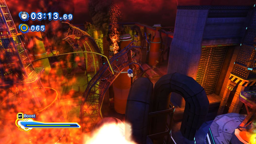 Sonic X Shadow Generations Obas sa stratte v tom, o sa deje na obrazovke