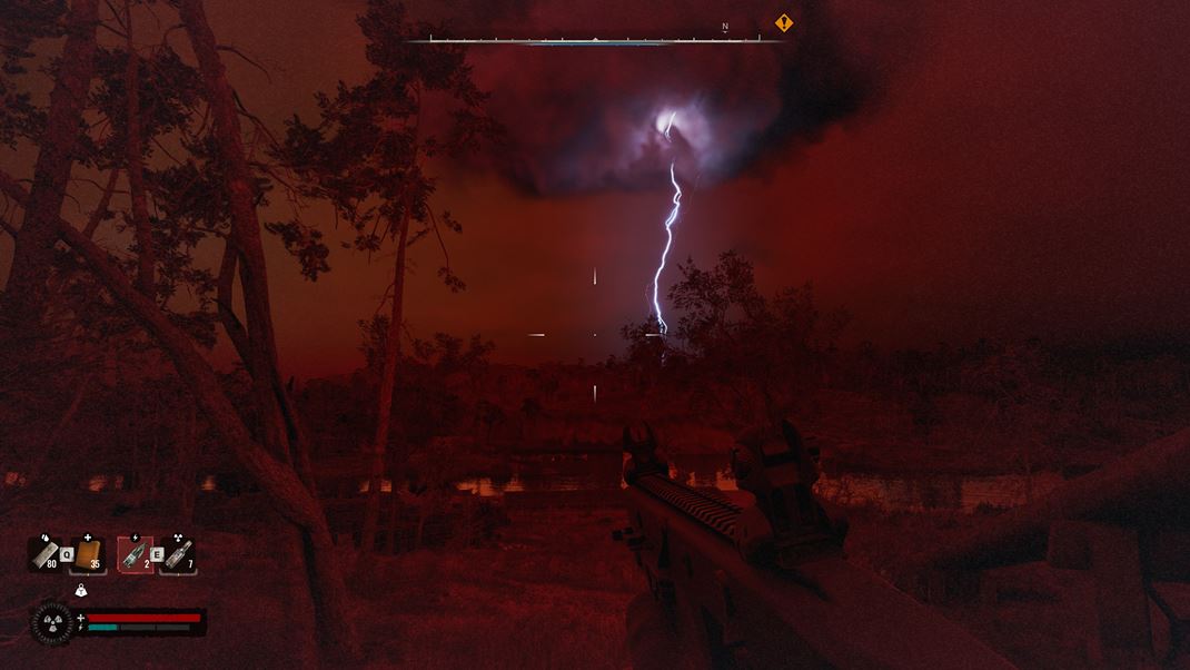 S.T.A.L.K.E.R. 2: Heart of Chornobyl Toto asi nebude zdrav na pobyt vonku.