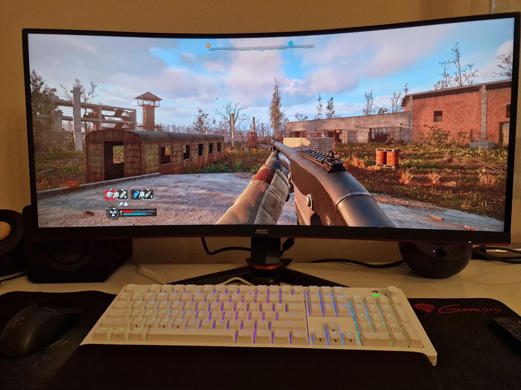 AOC CU34G2XP - hern ultrawide monitor