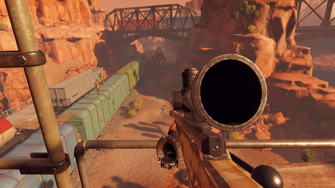 Arizona Sunshine Remake Zo zbran muste rune vybera nboje aj meni zsobnky