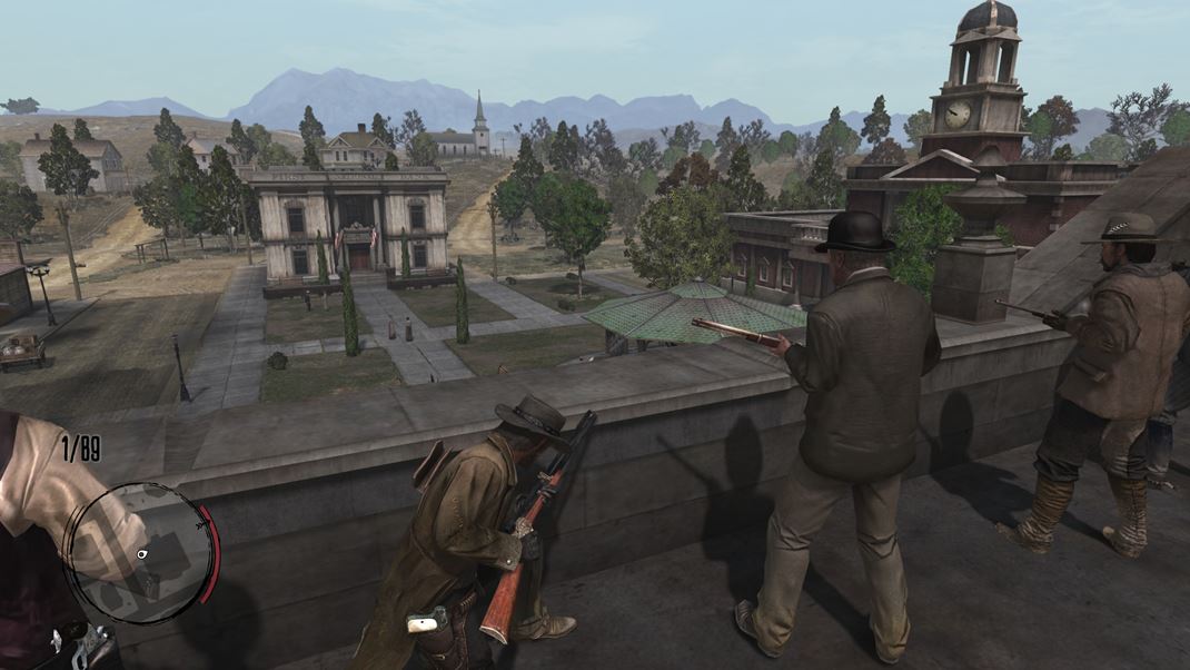 Red Dead Redemption & Undead Nightmare (PC) John si asto mus vystai sm, ale niekedy mu asistuj in postavy.