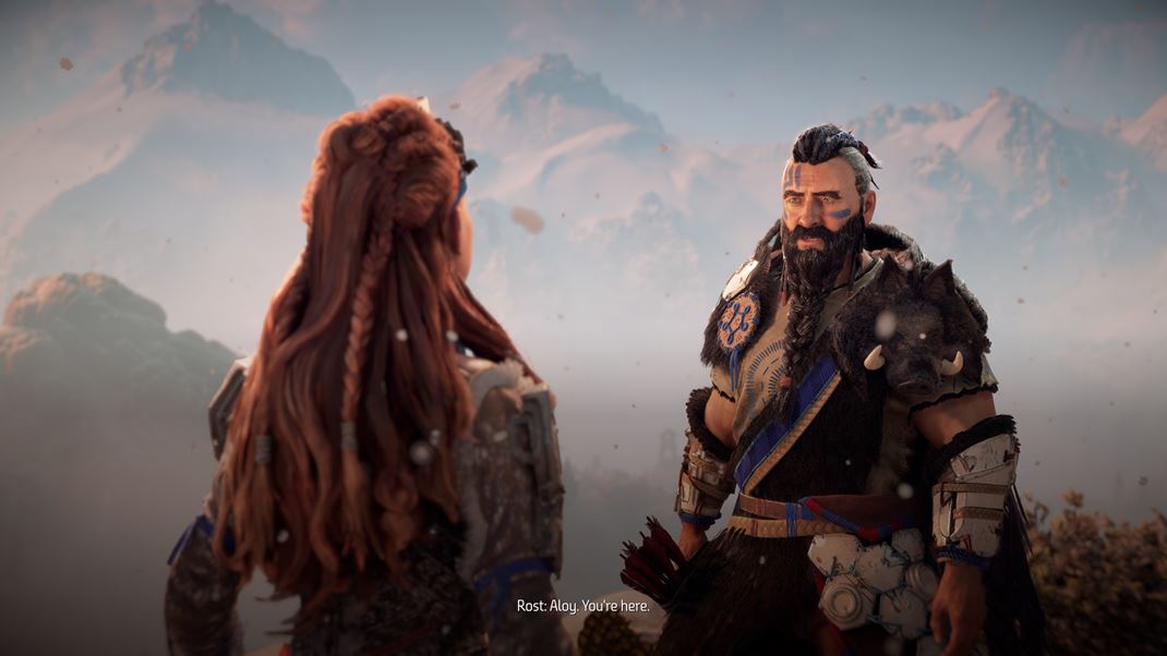 Horizon: Zero Dawn Remastered Niektor tvre s viac vyhladen a menej drsn.