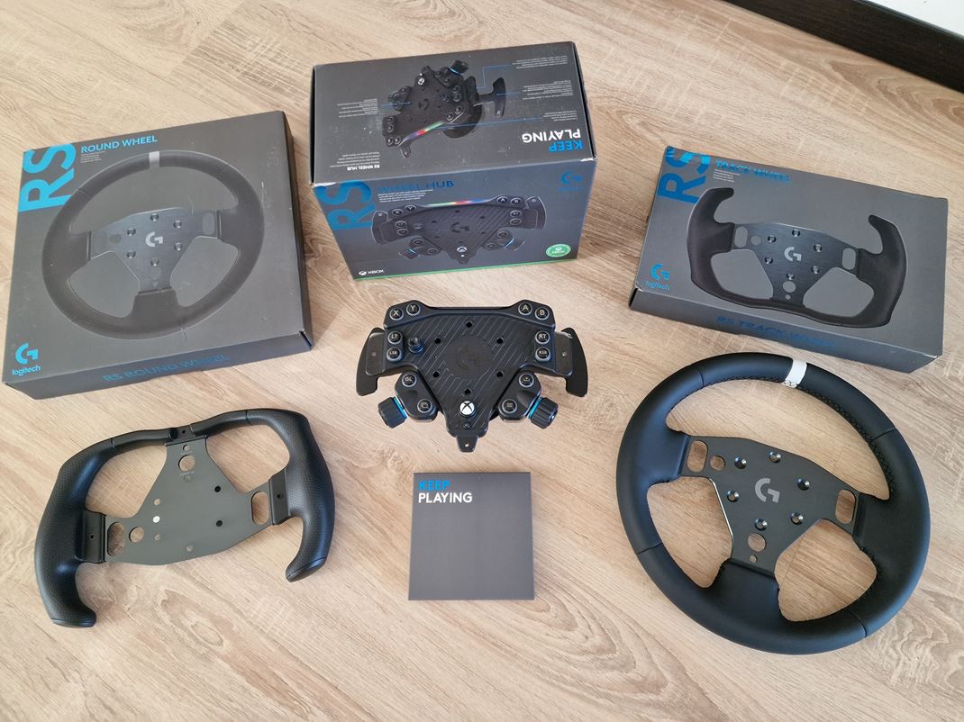 Logitech PRO Racing Wheel + RS Wheel Hub