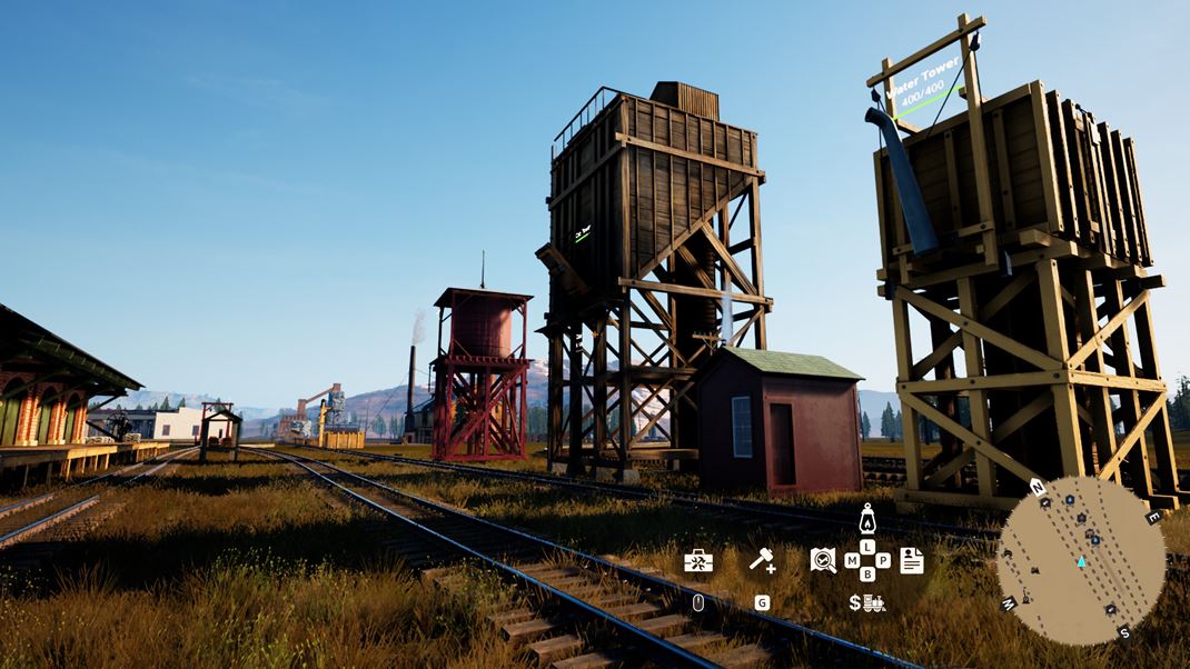 Railroads Online Popri trati s vee na doplnenie vody a paliva. Mete si sami postavi alie. 