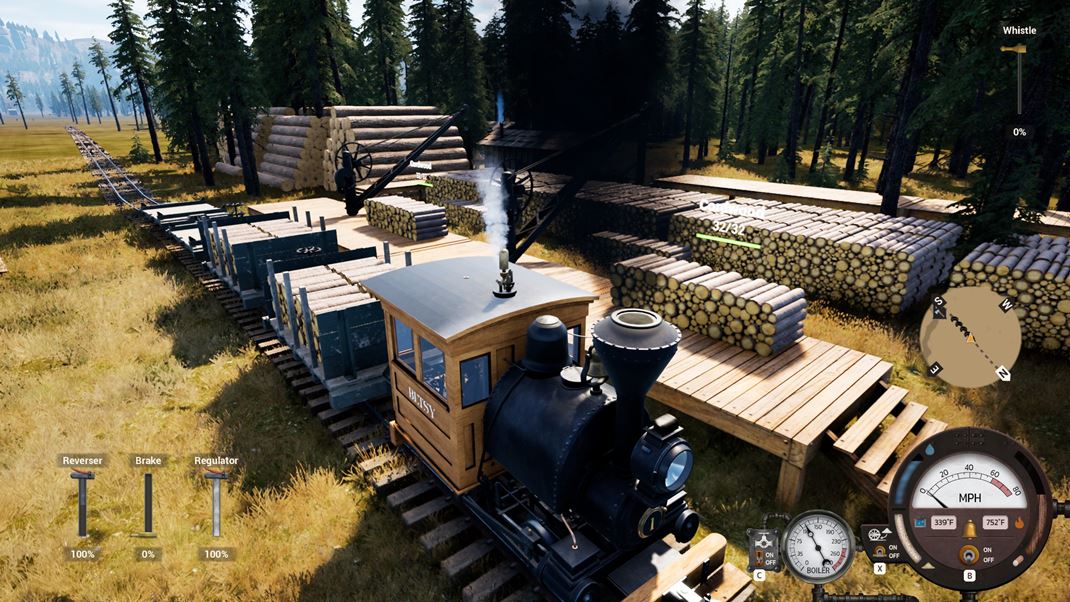 Railroads Online Nakladanie ramenami eriavu vyaduje extrmne presn polohu vlaku.