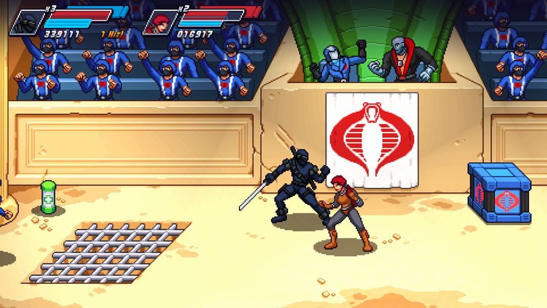 G.I. Joe: Wrath of Cobra Kad level kon sbojom proti znmemu bossovi