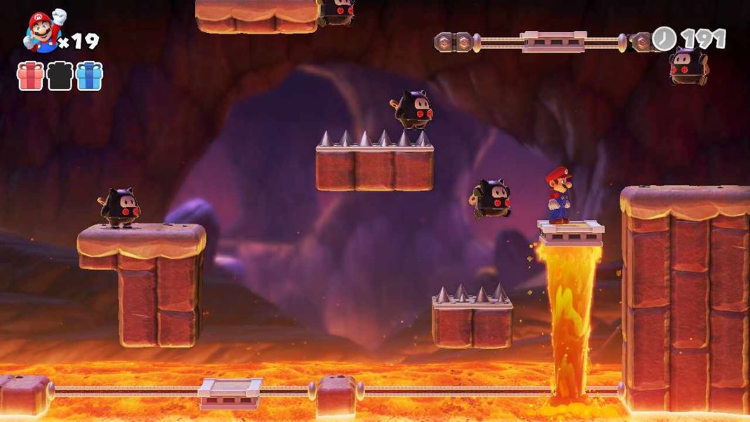 Mario vs. Donkey Kong ak na vs 8 rznych prostred s uniktnymi nstrahami