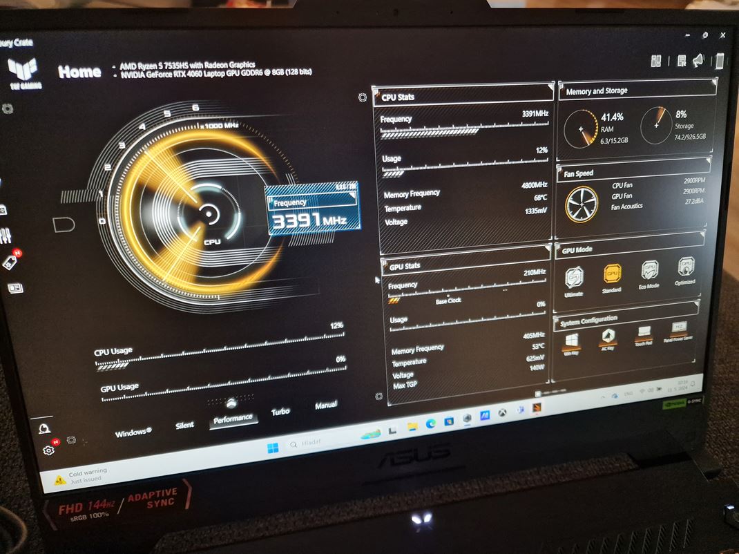 ASUS TUF Gaming A15 (FA507NV)