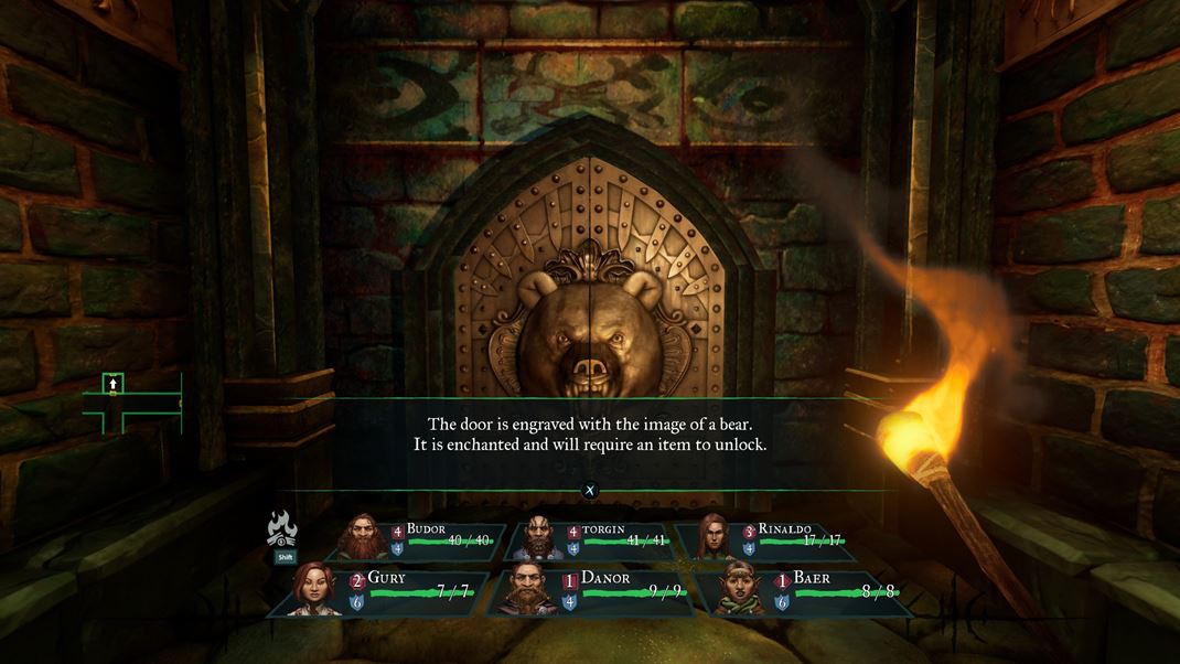 Wizardry: Proving Grounds of the Mad Overlord Niektor dvere sa nedaj len tak otvori a muste njs potrebn predmet.