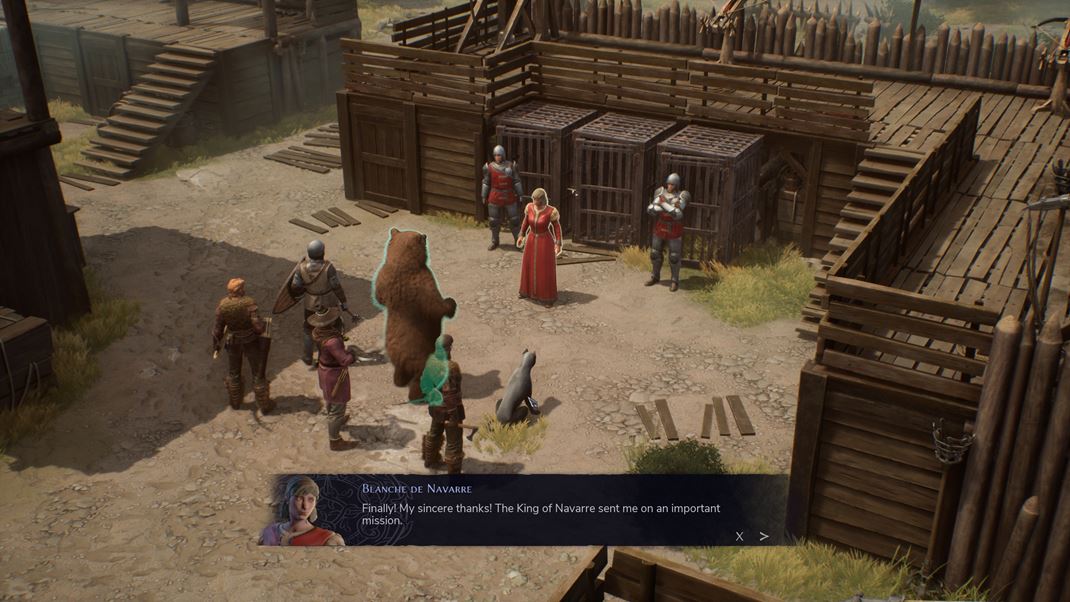 Crown Wars: The Black Prince Prbeh je dos steriln, ale obas aspo nartne nejak nevedn situcie.