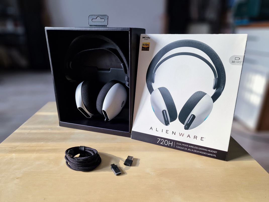 Alienware 720H - wireless hern headset V balen njdete vetko potrebn