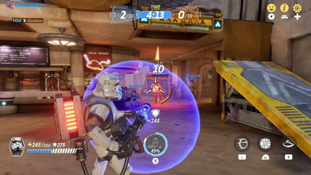 Star Wars: Hunters Kad postava m niekoko vedajch schopnost